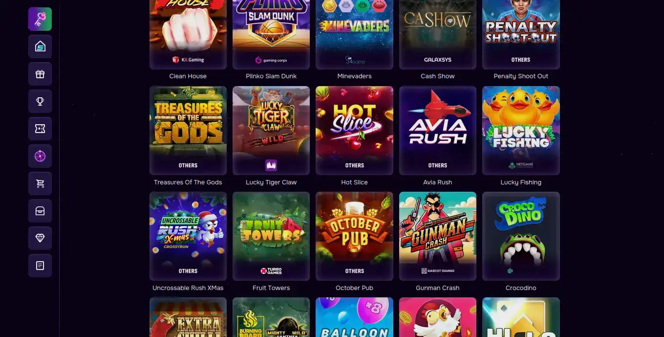 Мобильная версия Volna casino